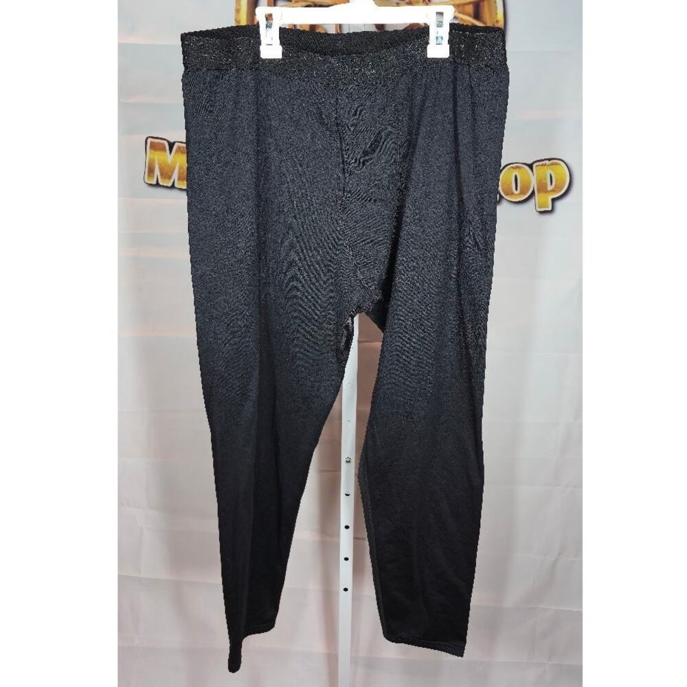 Cuddl Duds Arcticore Mens Black Fleece Leggings Size XXL